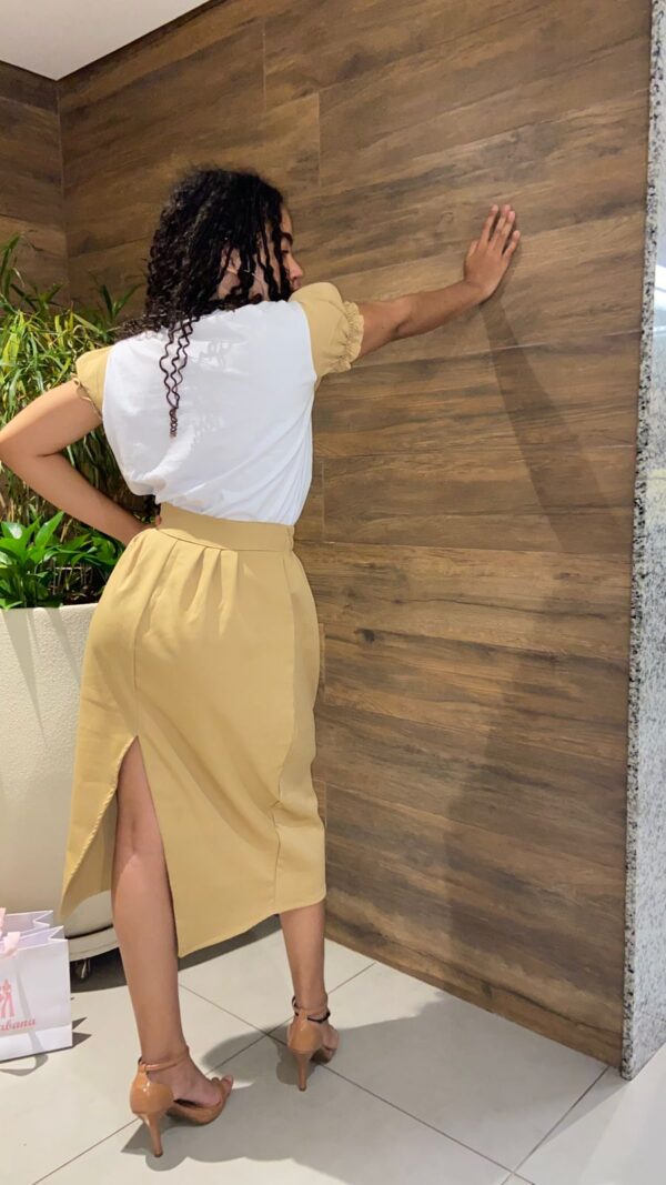 Conjunto Midi Beatriz Amarelo Ballet - Image 7