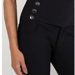 Calça bandagem leg com bolso